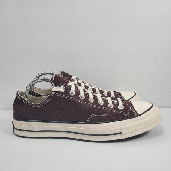 Converse Chuck Taylor All Star 70s Ox Men's Dark Root Brown Sneakers US Size 10 - Picture 1 of 8